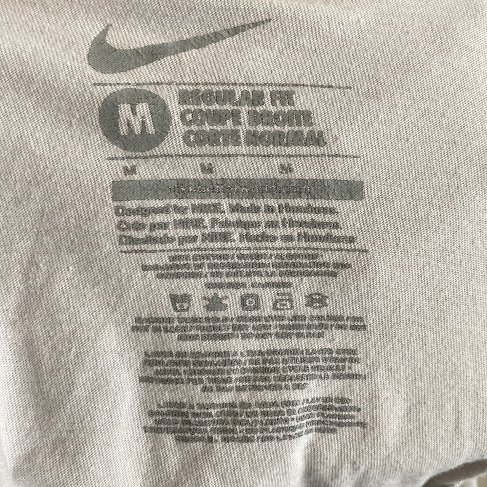 Nike tee shirt faded